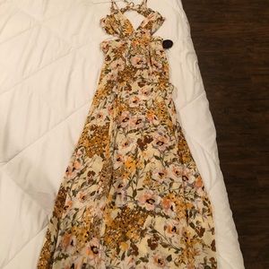 Open Sides, side slit, maxi dress